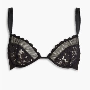 STELLA MCCARTNEY Lace Underwire Black Bra - Women’s 32C - New